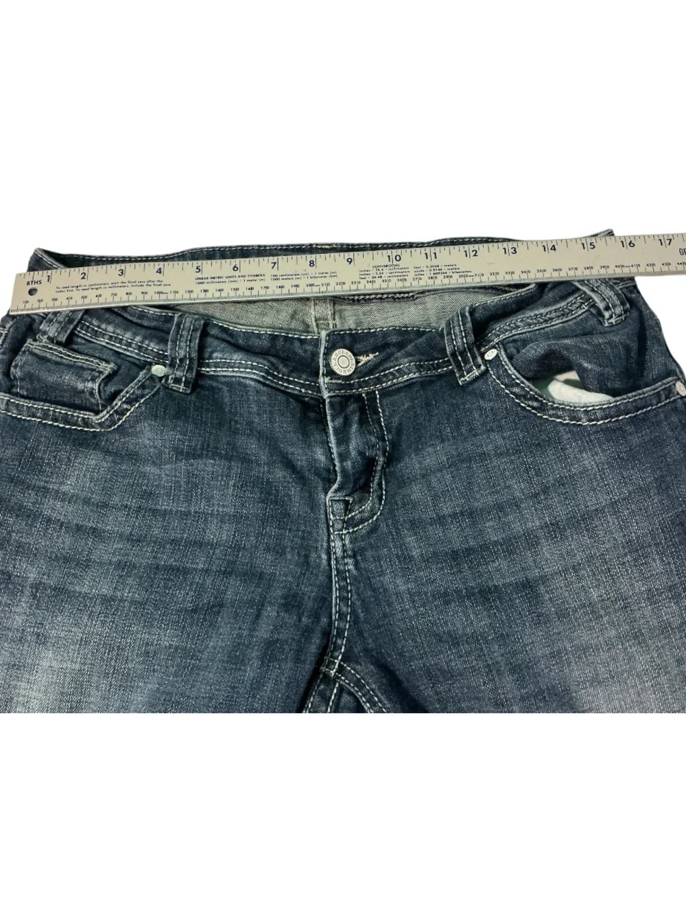 True Religion The Ricky Super Flap Straight Jeans